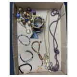 Beaded necklaces and bracelets