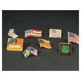 American flag pins
