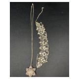 Filigree Pendant Necklace & Bracelet