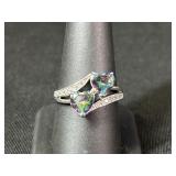 Sterling Silver Mystic Heart Ring