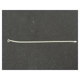 Sterling Silver Herringbone Chain Bracelet