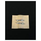 Sterling Guillochï¿½ Enamel Bar Pins