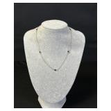 12K Gold Station Necklace