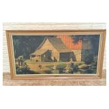 Paul Detlefsen "Neighboring" Framed Print