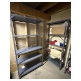 Shelving and contents