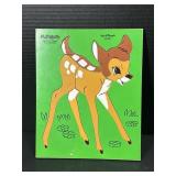 Disney Bambi Playskool Wooden Puzzle