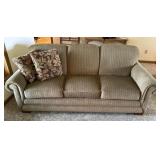 La-Z-Boy Upholstered Sofa w/Accent Pillows