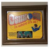 1976 Oshkosh EAA Framed Mirror Sign