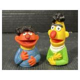 Vintage Ernie & Bert Muppets Bath Bottles Topper