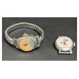Vintage Disney Mickey Mouse & Bambi Watches
