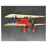 Homco Cast metal plane wall hanging