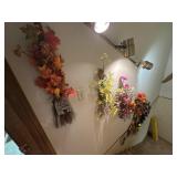 Floral on stairway