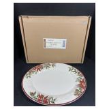 Longaberger natures garland platter