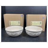Longaberger woven traditions soup and salad bowl