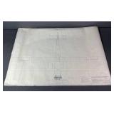 Copy of the Spirit of St Louis Top View Blueprints
