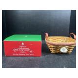 Longaberger 2005 Tinsel basket