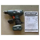 Black & Decker battery drill