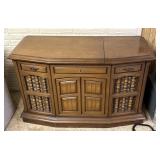 Sylvania Record Player Entertainment Center