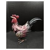 Metal Rooster Decor