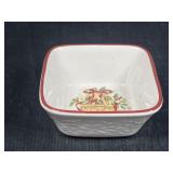 Longaberger Christmas dish