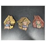 Three little pigs Wall Hangings