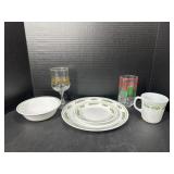 Corelle Set of Christmas Dishes