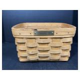 Longaberger 1999 Dresden basket