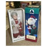 Santa and Mrs Claus Figures