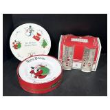 Christmas Plates and cups