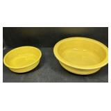 Fiesta Yellow Mixing & Serving Bowls