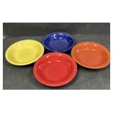 4 Homer Laughlin Fiesta Ware Bowls