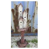 Farm House Style Bird House Decoration