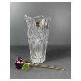12 " Crystal Vase