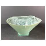 12" Art Glass Swirl Bowl