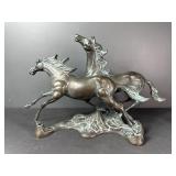 Metal Horse Sculpture