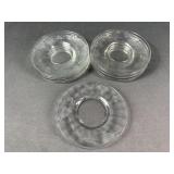 Glass Dessert plates