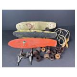 Retro Skateboards and wheels