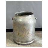 Large Vintage Metal Milk Can