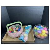 Easter Decor and Eggs
