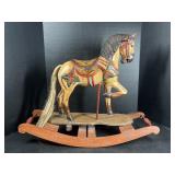 Decorative Wood Rocking Horse