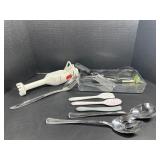 Kitchen Utensils, Hand Mixer & Serving Spoons