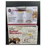 Norpro & Fox Run Ceramic Butter Warmers Sets