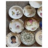 Collectable and floral Plates