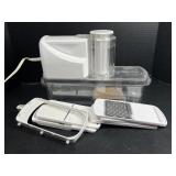 Highel Electric Food Slicer & Grater Set
