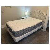 Wall-Hugger Adjustable Bed with Massage & Remote