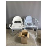 Shower Chair, Commode, and More