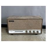 Vintage Stewart Twin-Speaker AM/FM Radio