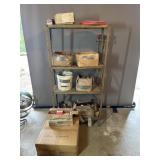 Shelf of Pipe Hardware and More