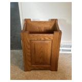 Wooden Waste Bin