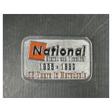 National Starch and chemical belt buckle